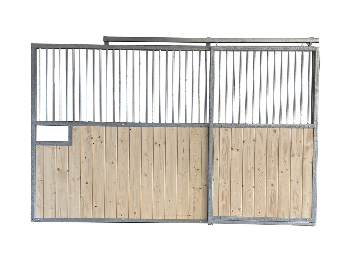 Horse boxes inside - walls